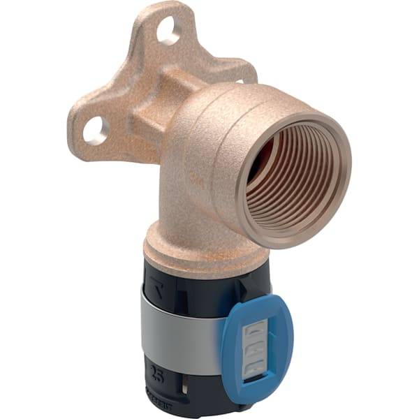 Applique 90° FlowFit - DN. 15 - Ø 20 mm - Rp. 1/2'' - L. 3.6 cm - GEBERIT - 620.761.00.1 - Image 1