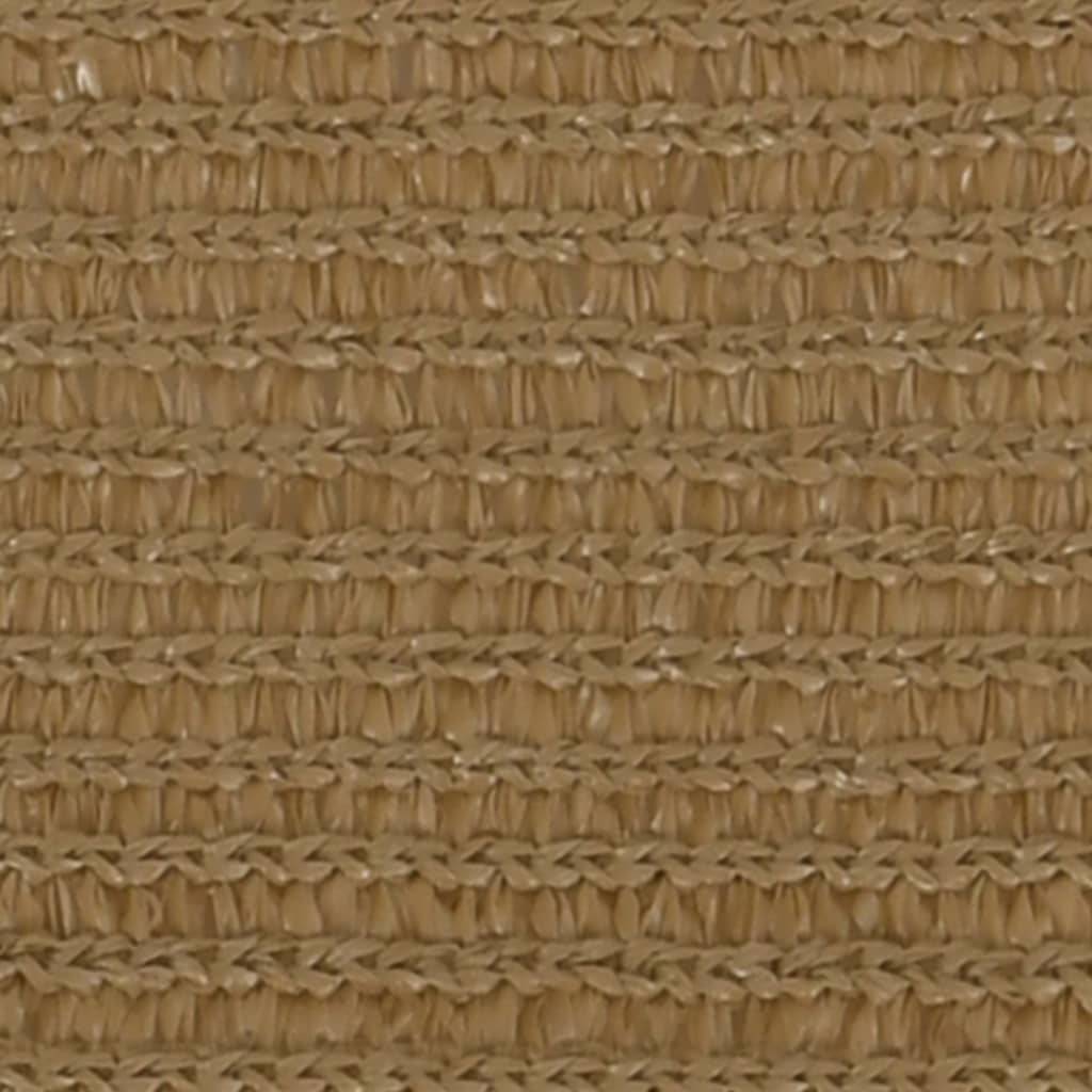 Helloshop26 - Voile toile d'ombrage parasol 160 g/m² taupe 2 x 5 m PEHD - Imagen 3