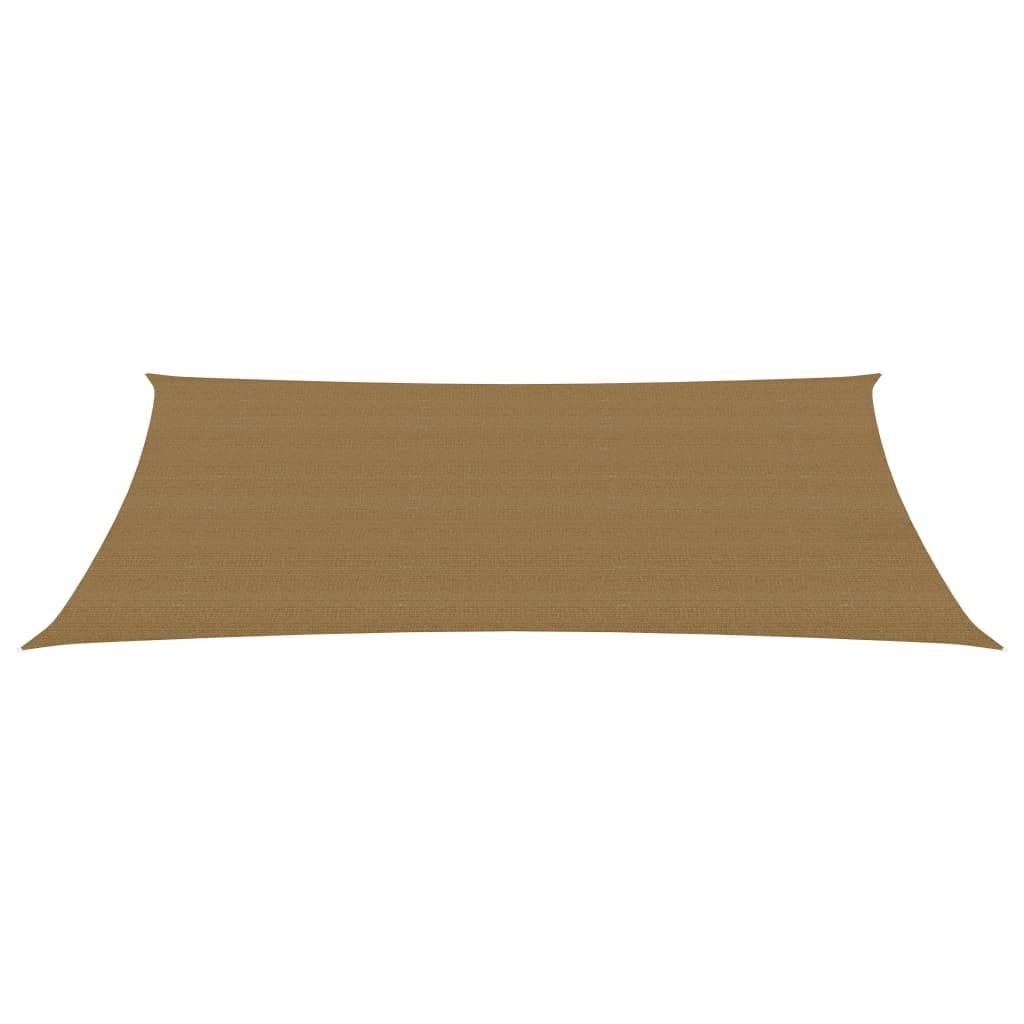Helloshop26 - Voile toile d'ombrage parasol 160 g/m² taupe 2 x 5 m PEHD - Imagen 2