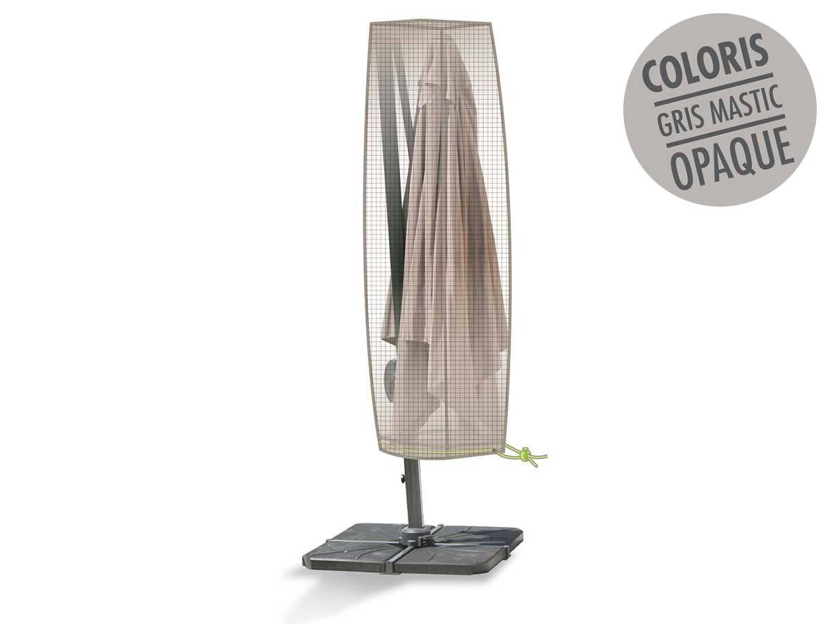 Housse de protection Cover One pour parasol décentré jusqu'à Ø 5 m - Ø 45 x 240 cm - Jardiline - Imagen 2