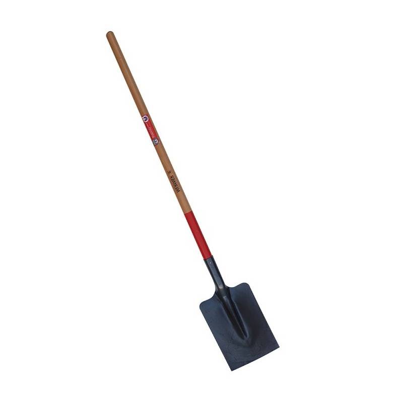 Pelle De Jardin Pro Terrassier Carrée à Col De Cygne 25cm En Acier Trempé Emmanchée Bois Pomme 110cm Mermier 554125 - Imagen 2