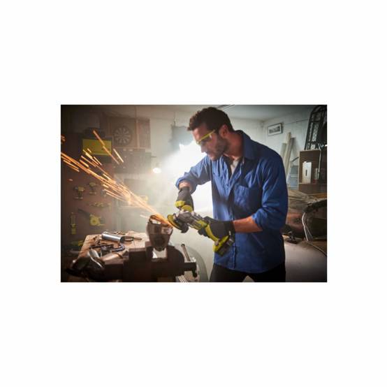 Ryobi - Meuleuse d'angle RYOBI 18 V One+ - sans batterie ni chargeur R18AG-0 - Image 2