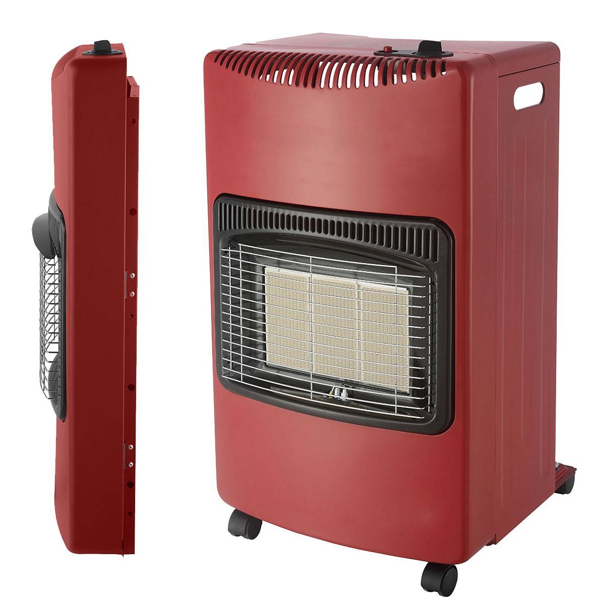 Intec - Poele à gaz pliable 4,2KW Rouge Allumage Piezo Chauffage d'appoint gaz Interieur INTEC - Imagen 1