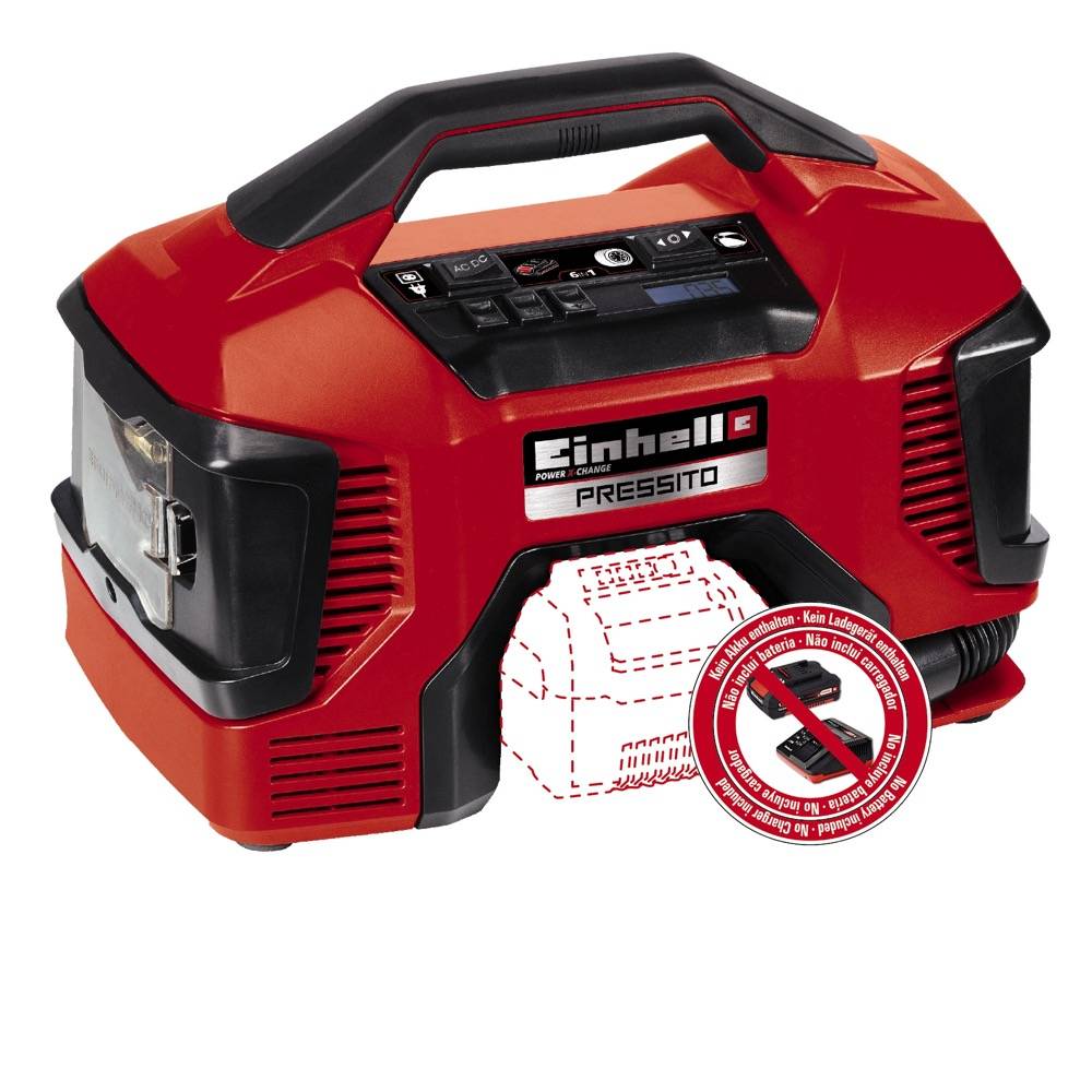 Einhell - Compresseur hybride TE-AC 18/11 LiAC - Solo Einhell - Image 1