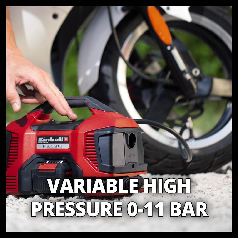 Einhell - Compresseur hybride TE-AC 18/11 LiAC - Solo Einhell - Image 4