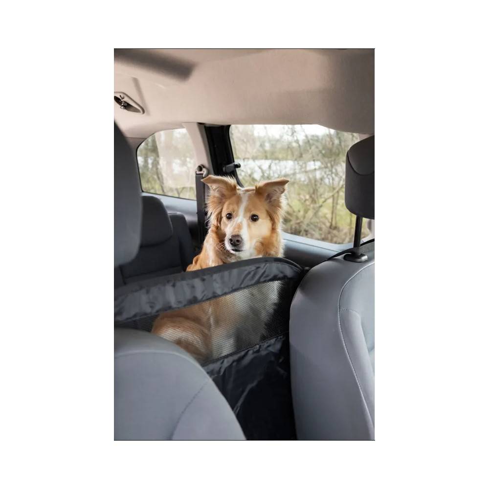 Barrière de protection entre siège pour voiture noir pour chien - Imagen 4