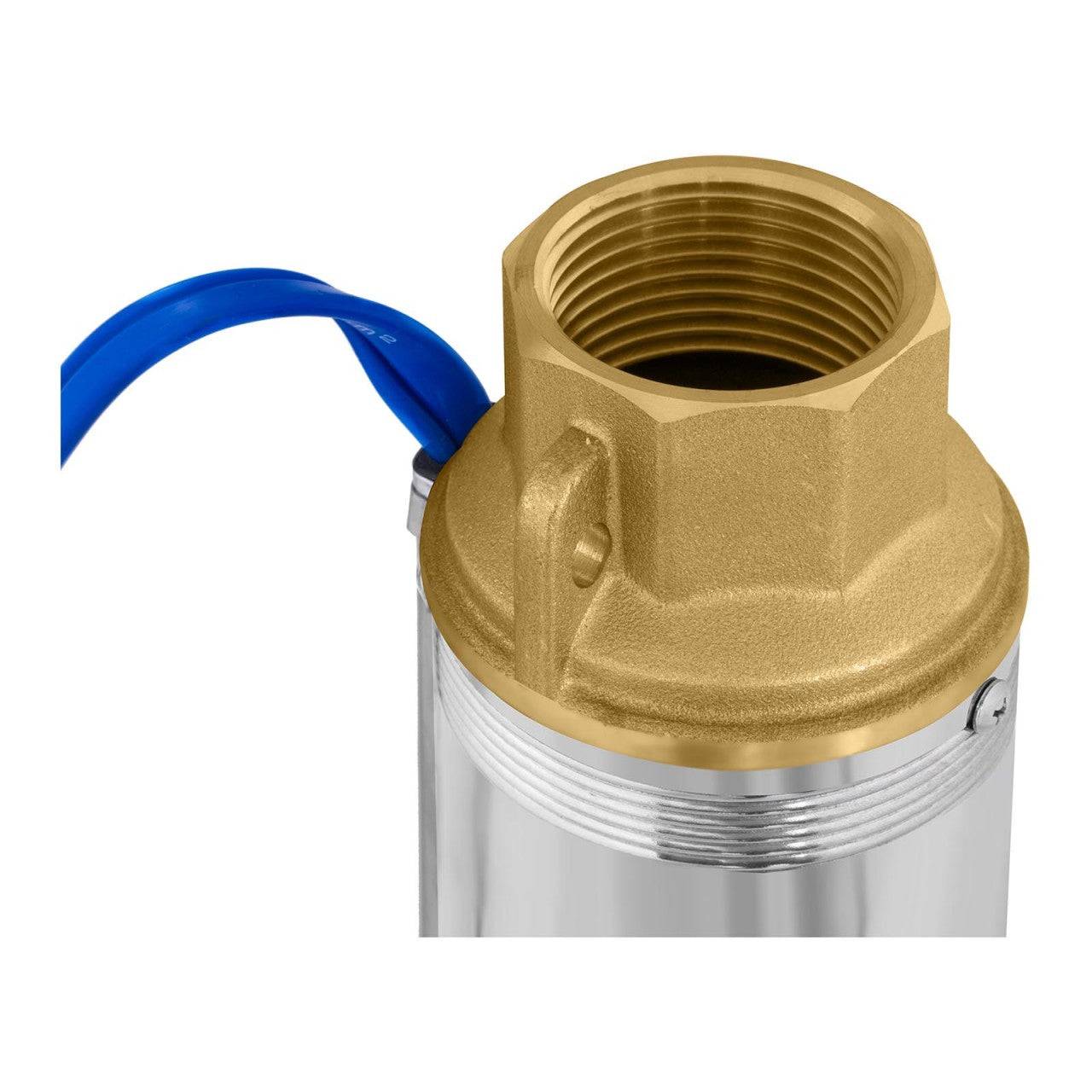 Helloshop26 - Pompe immergée pompe de puits submersible refoulement - 3 800 L/h - 550 Watts - acier inoxydable - Imagen 2