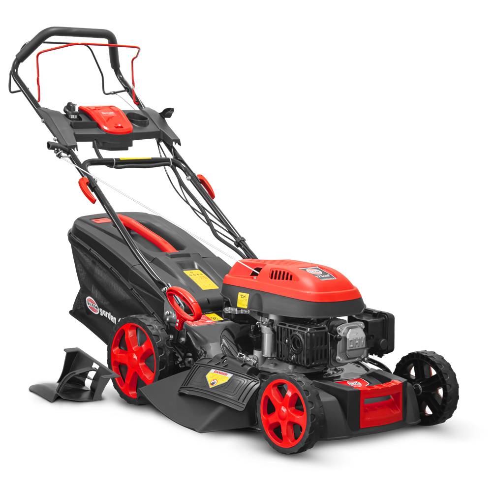 Elem Garden Technic - Tondeuse thermique autotractée 173cc - 50.6cm avec démarrage électrique -mulching - éjection latérale - Elem Garden - Image 1