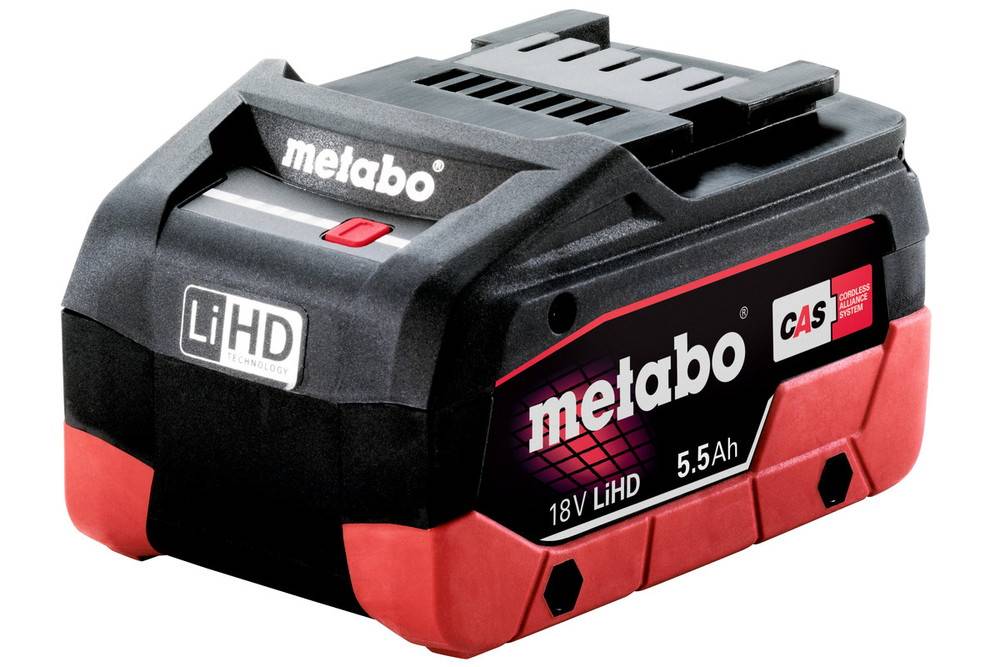 Metabo - Bloc batterie LiHD 18 V - 5.5 Ah Metabo - Imagen 1