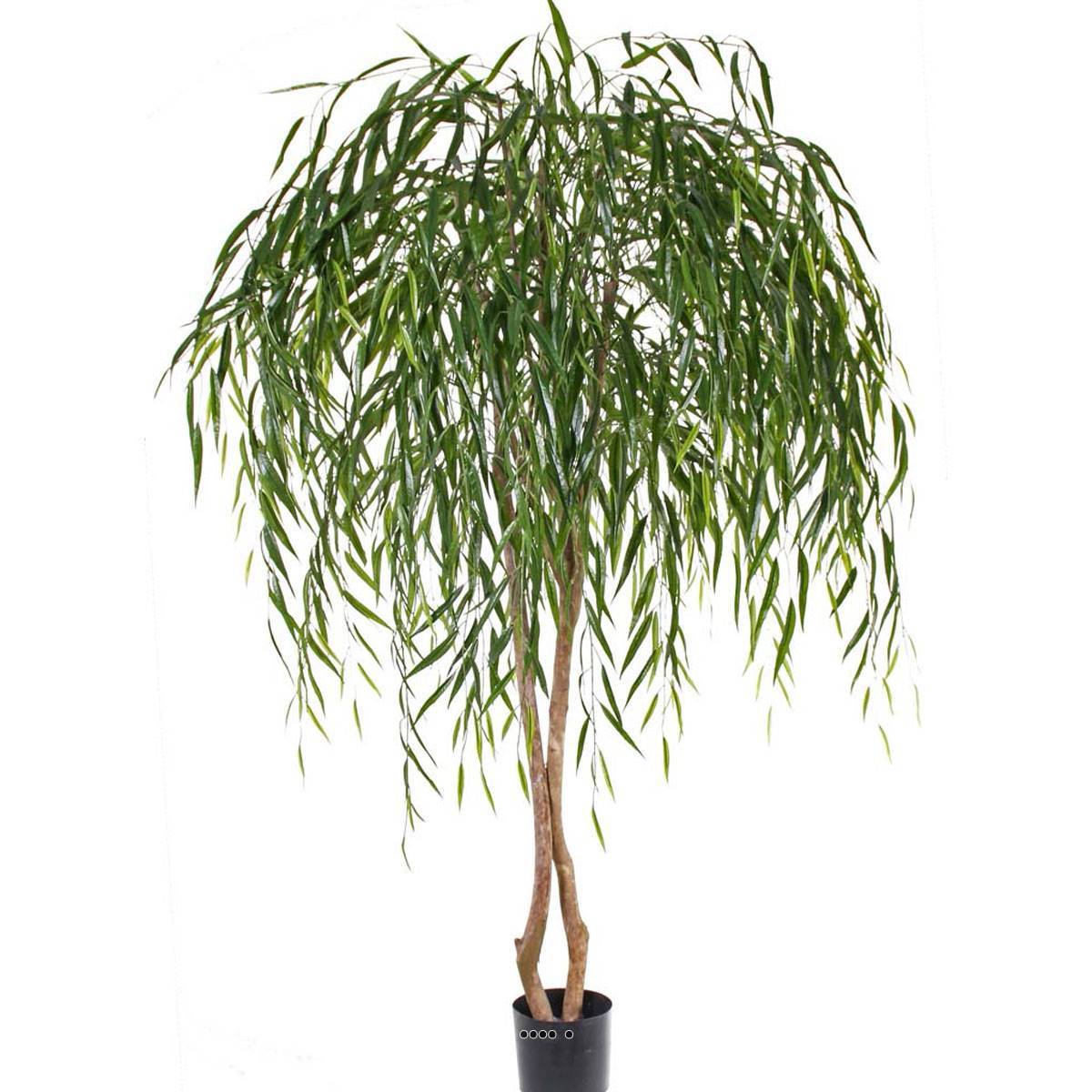 Artificielles - Saule pleureur chinois artificiel en pot H 185 cm