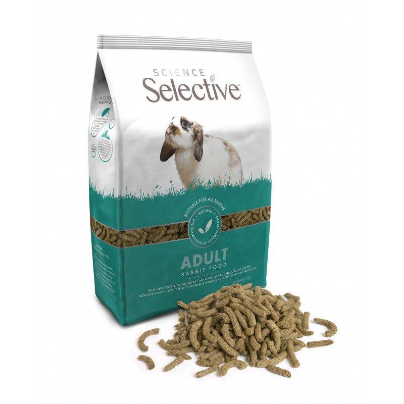 Aliment complet Lapin (sac) - Selective 3 kg - Imagen 1