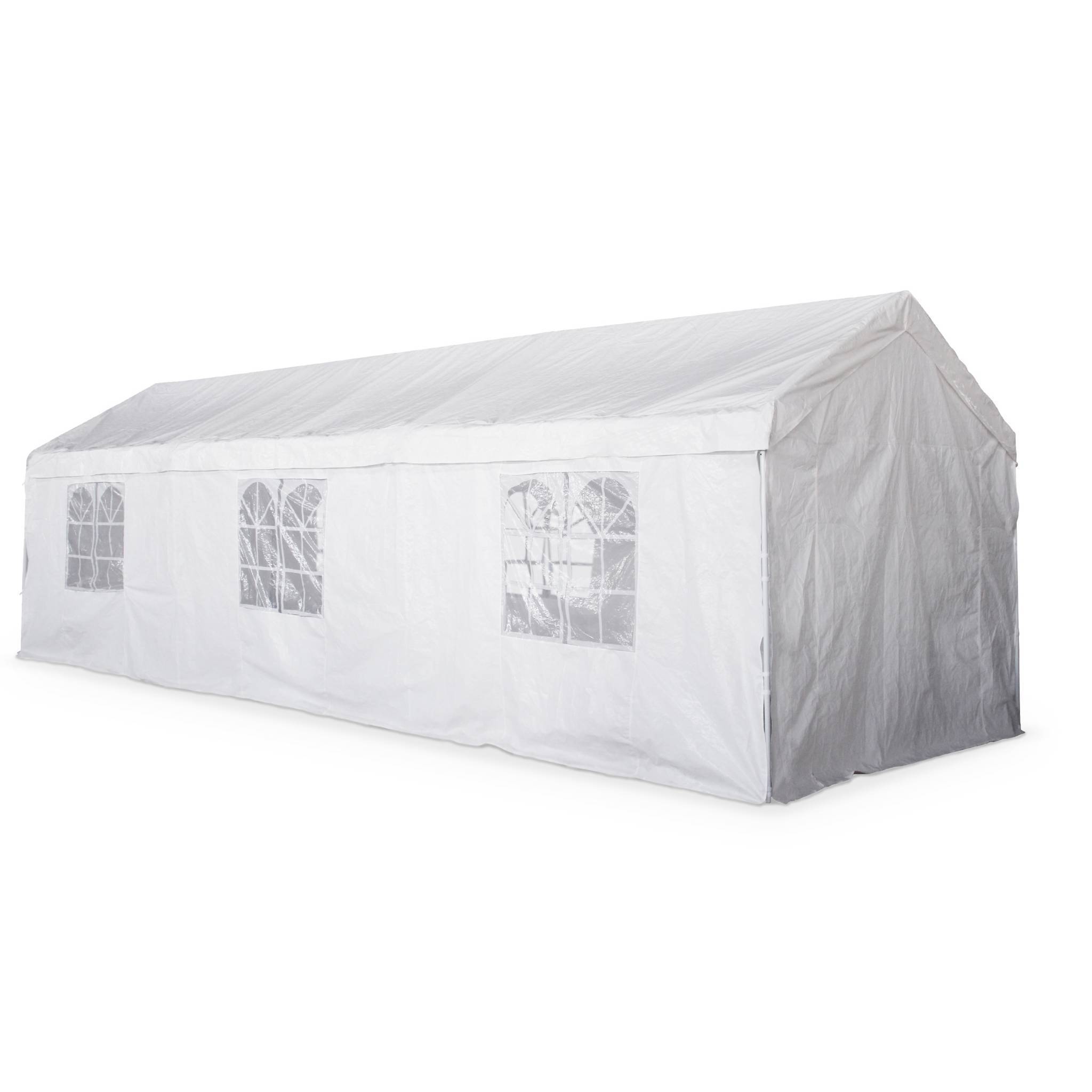 sweeek - Tente de réception - Burdigala 3x9m -  Blanc. connecteurs métal. tente de jardin idéale pour réception à utiliser comme pavillon. chapiteau | sweeek - Image 5