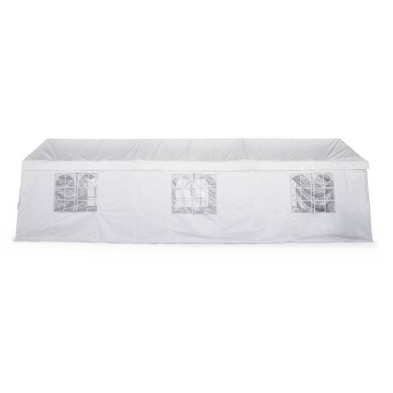 sweeek - Tente de réception - Burdigala 3x9m - Blanc. connecteurs métal. tente de jardin idéale pour réception à utiliser comme pavillon. chapiteau | sweeek - Image 6