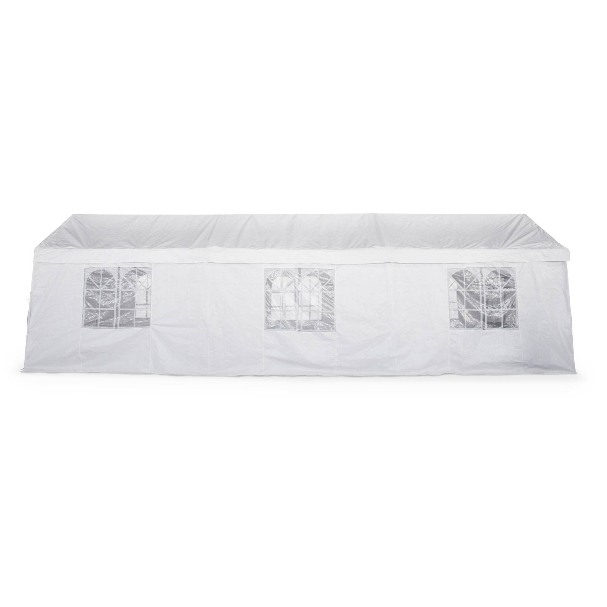 sweeek - Tente de réception - Burdigala 3x9m -  Blanc. connecteurs métal. tente de jardin idéale pour réception à utiliser comme pavillon. chapiteau | sweeek - Image 6