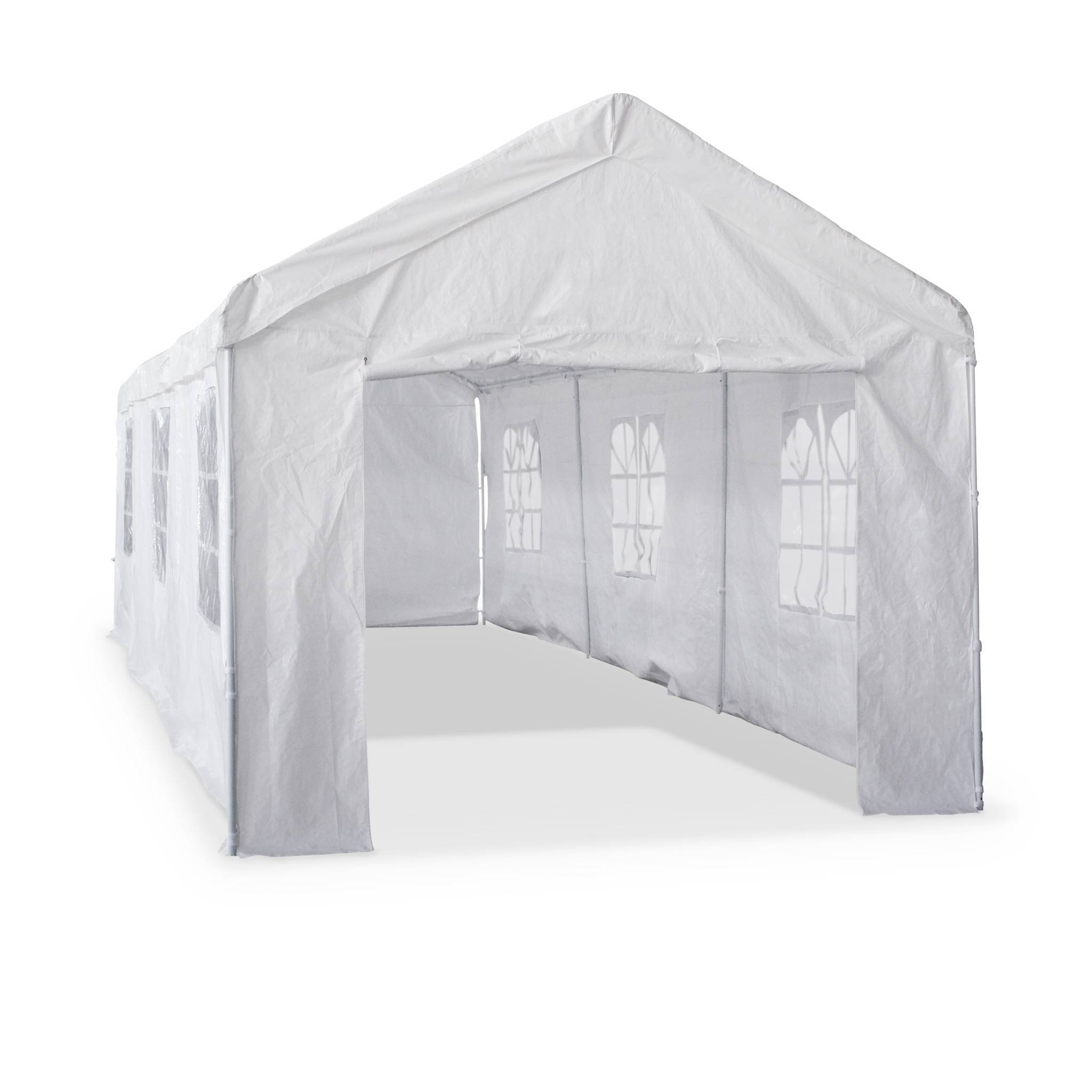 sweeek - Tente de réception - Burdigala 3x9m -  Blanc. connecteurs métal. tente de jardin idéale pour réception à utiliser comme pavillon. chapiteau | sweeek - Image 7
