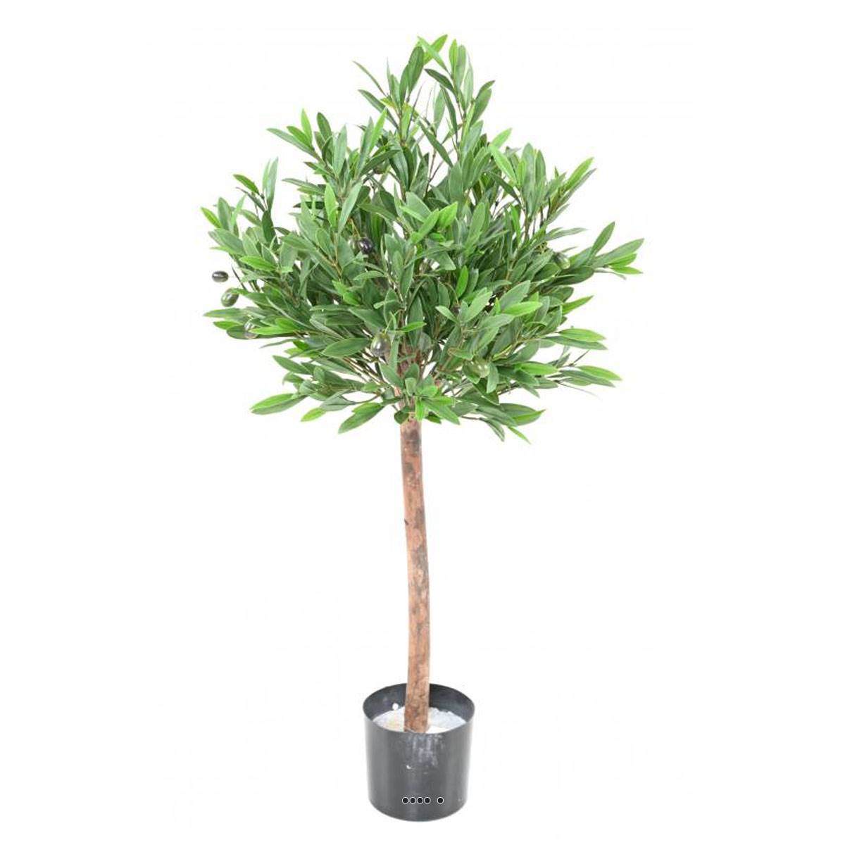 Artificielles - Olivier artificiel en pot H 95 cm feuillage plastique extérieur