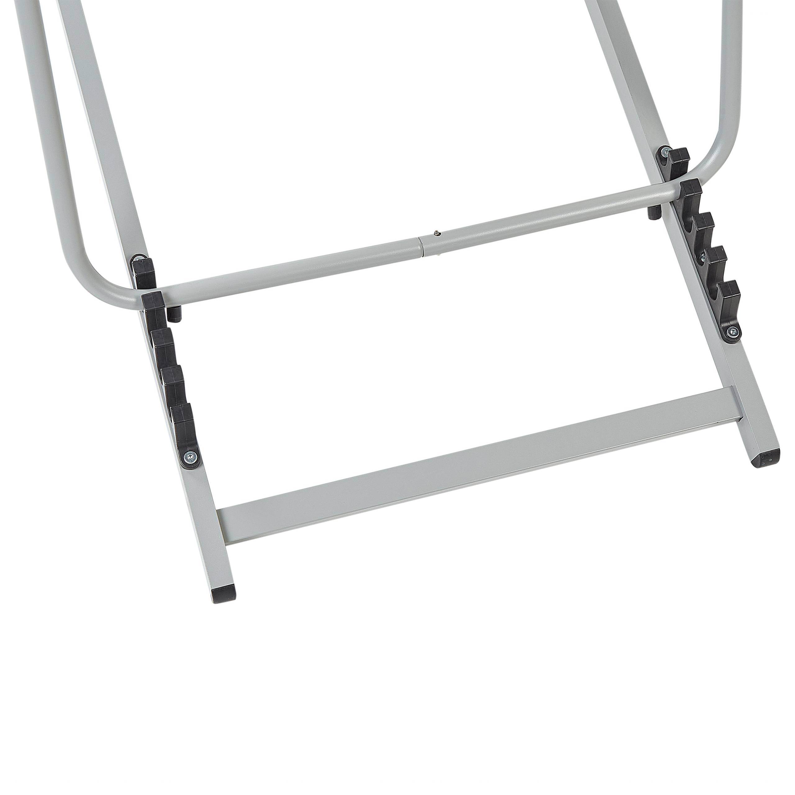 Beliani - Chaise longue Aluminium Gris clair LOCRI II - Beliani - Imagen 8