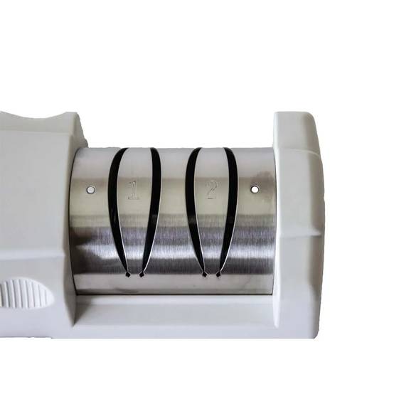 Aiguiseur de couteaux électrique pro 2 disques 50W 220V 22x9x7cm FISCHER-BARGOIN - Image 3