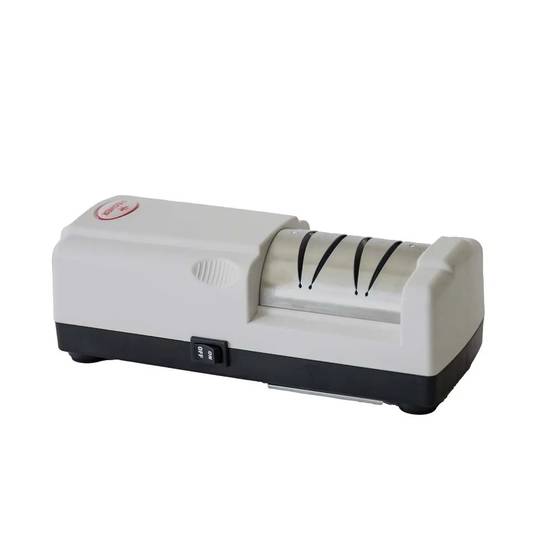 Aiguiseur de couteaux électrique pro 2 disques 50W 220V 22x9x7cm FISCHER-BARGOIN - Image 4