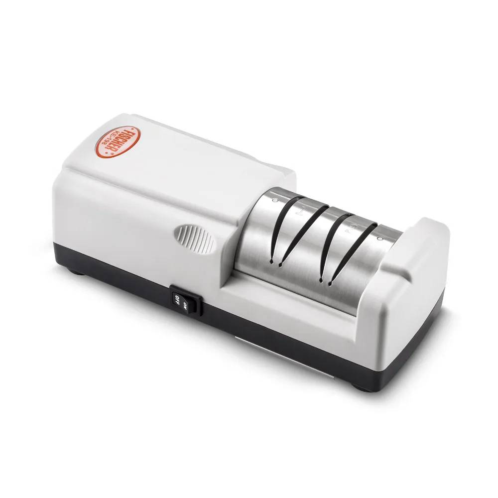 Aiguiseur de couteaux électrique pro 2 disques 50W 220V 22x9x7cm FISCHER-BARGOIN - Image 2