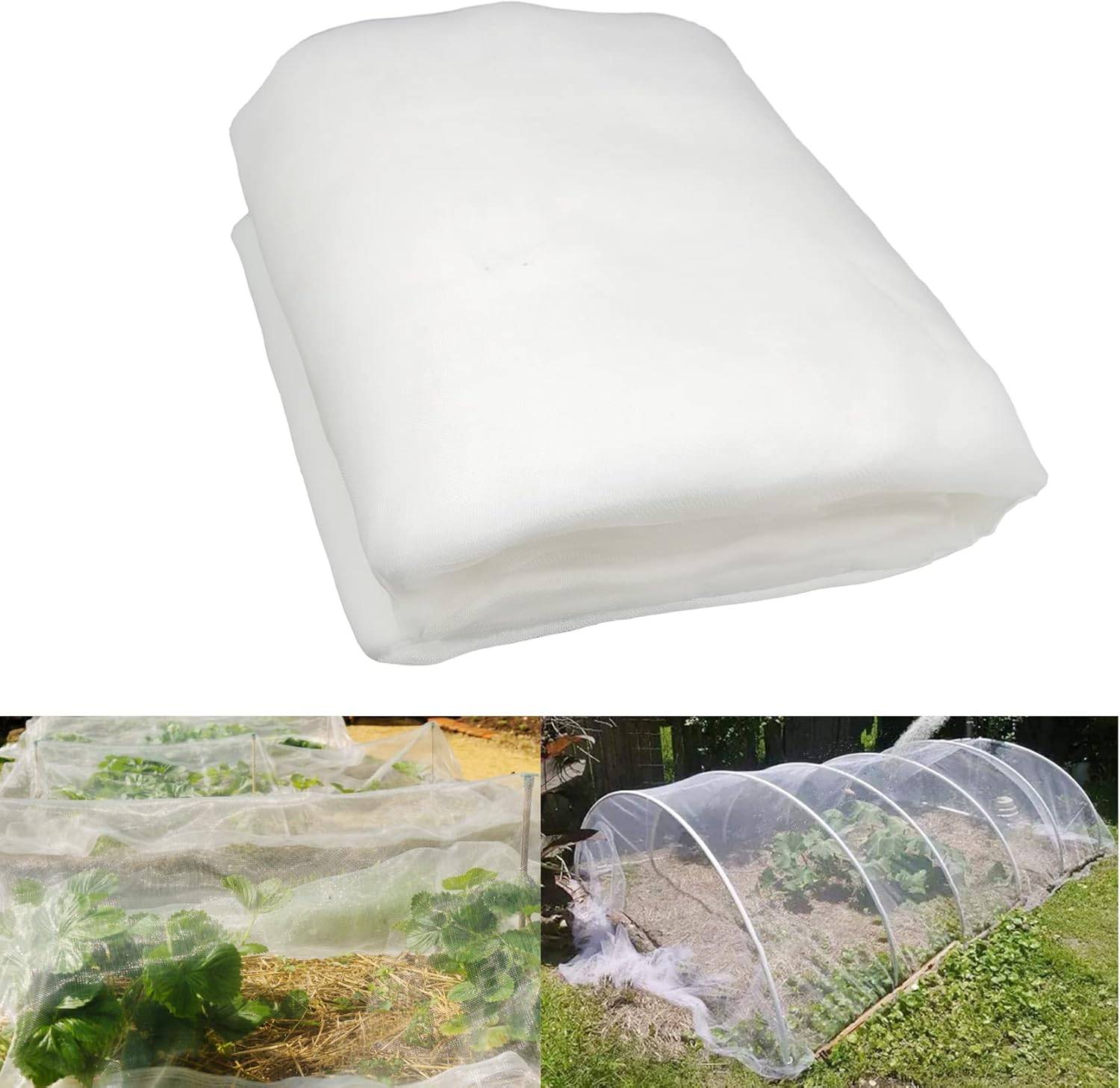 Filet anti-insectes 100x120cm, filet de protection pour arbres fruitiers et jardin, maille fine réutilisable avec cordon de serrage, pour protége | Leroy Merlin
