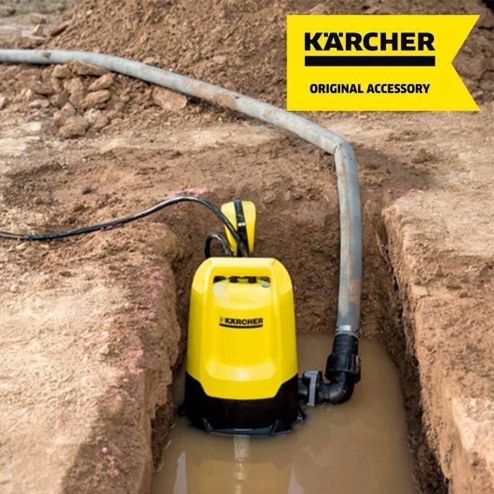 Kärcher - Kit tuyau plat en textile - 10 m x Ø 1''1/4 (32 mm) - Pratique - Débit élevé - Image 4