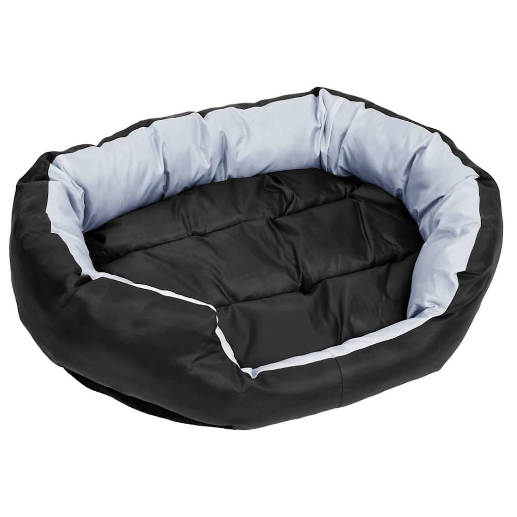 Vidaxl - Coussin réversible lavable pour chien Gris et noir 85x70x20 cm vidaXL 171208 - Imagen 8