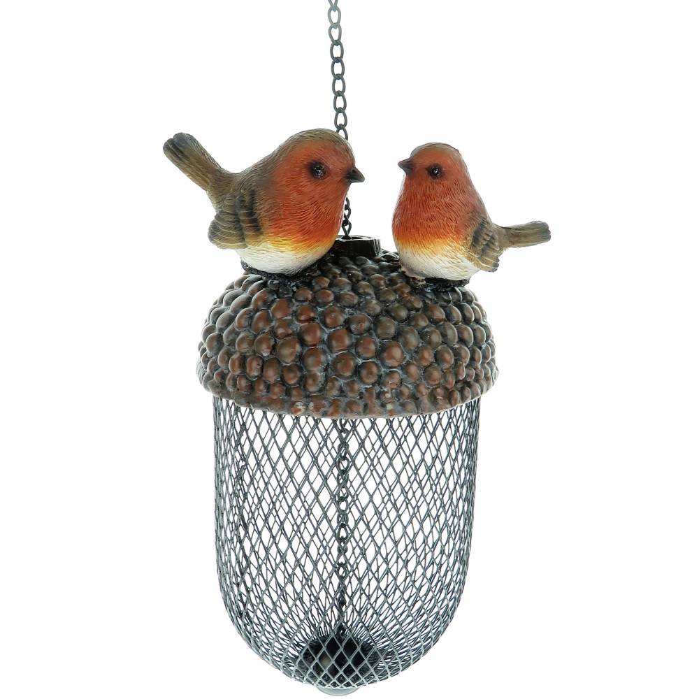 Mangeoire gland avec déco oiseaux a suspendre, couleur aléatoire, pour oiseaux - Imagen 6