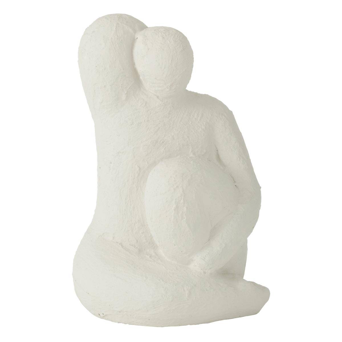 Statuette Déco en Ciment "Venus" 26cm Blanc - Imagen 1