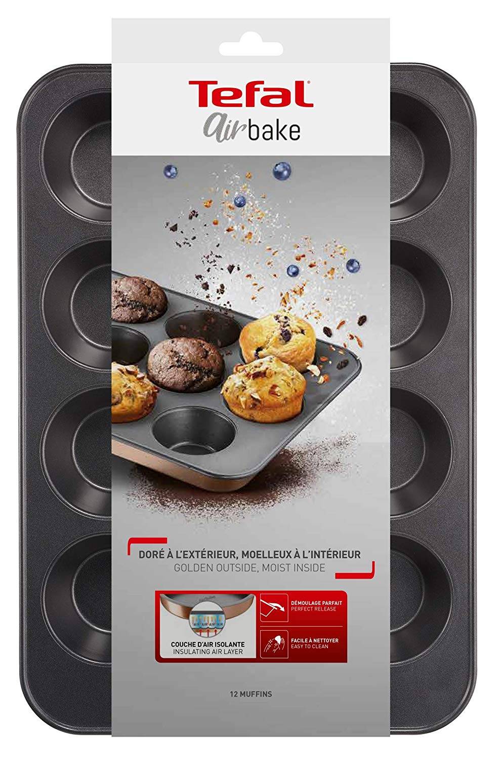 Moule à 12 muffins J2555014 Tefal - Imagen 4