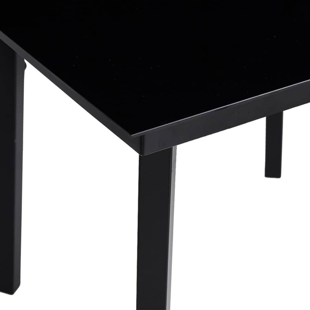 Salon de Jardin 2P Rotin PVC Accoudoirs Bois pour Balcon Noir – ComfortXL Outdoor Living - Image 10