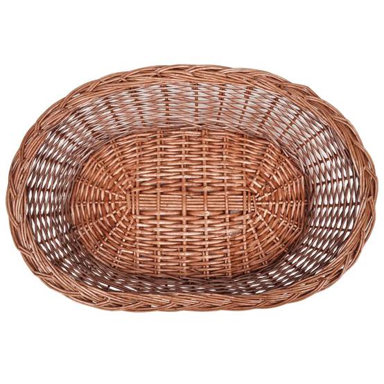 Panier pour petit chien et chat en saule naturel design corbeille intérieur 50 cm – ComfortXL Pet Living - Image 3