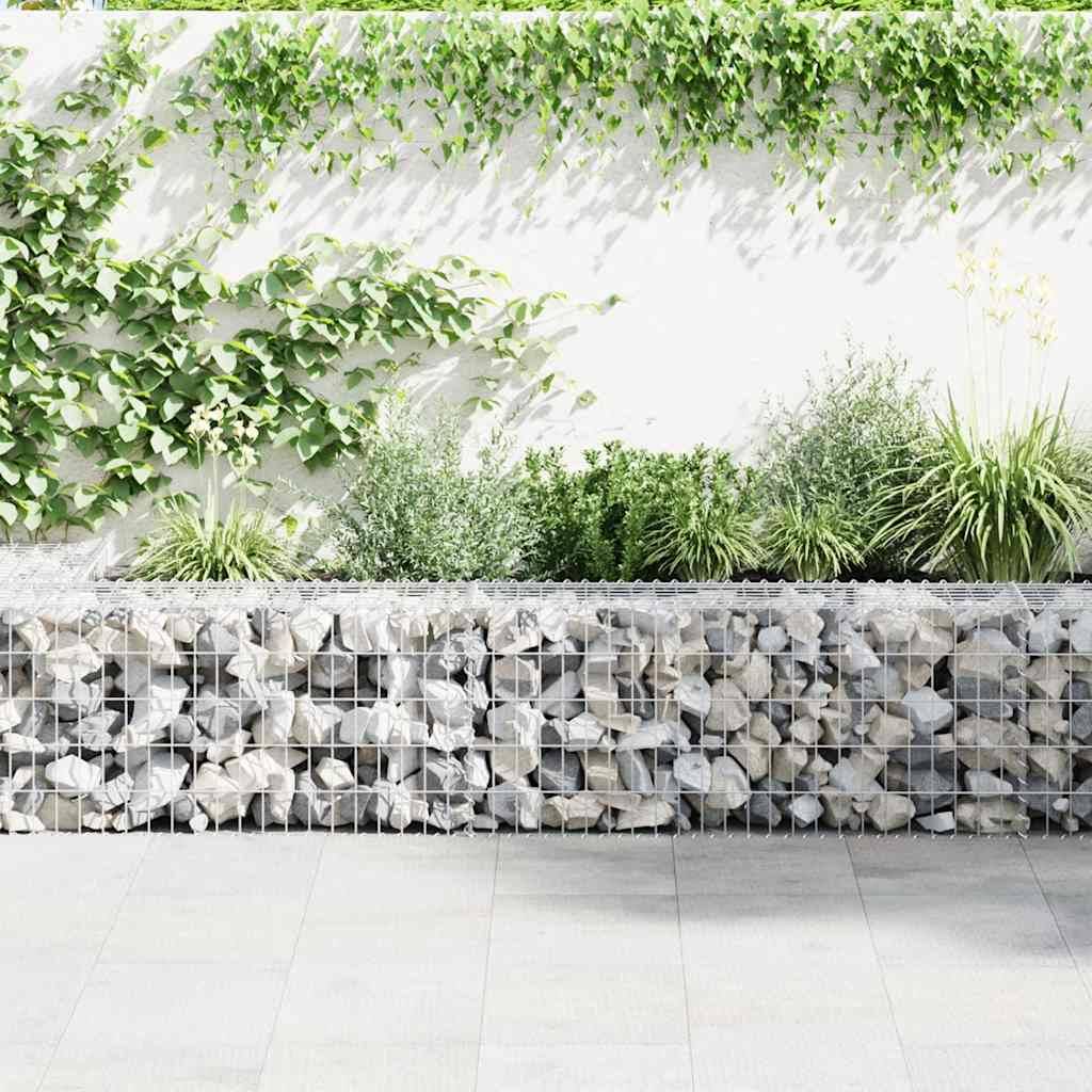 Mur en gabion avec couvercles Acier galvanisé 300 x 30 x 50 cm - PANGIVO - Image 3