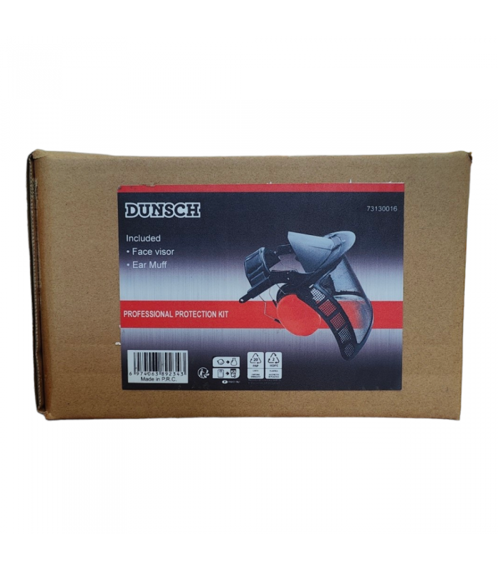 Casque de protection EPI tout en un avec visière et protection auditive Dunsch 73130016 - Imagen 5