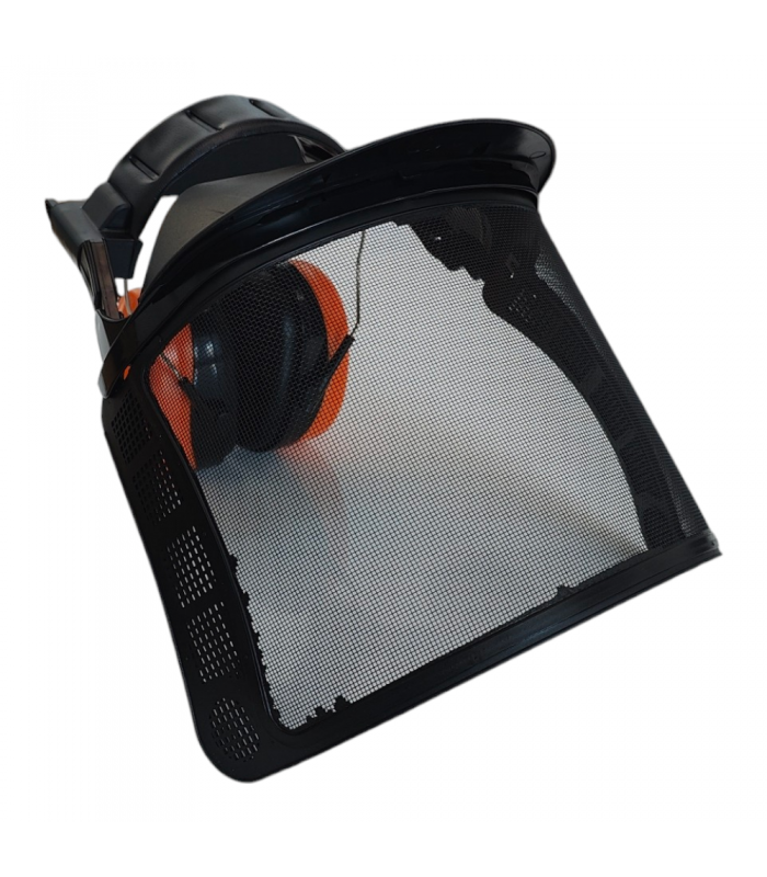 Casque de protection EPI tout en un avec visière et protection auditive Dunsch 73130016 - Imagen 3