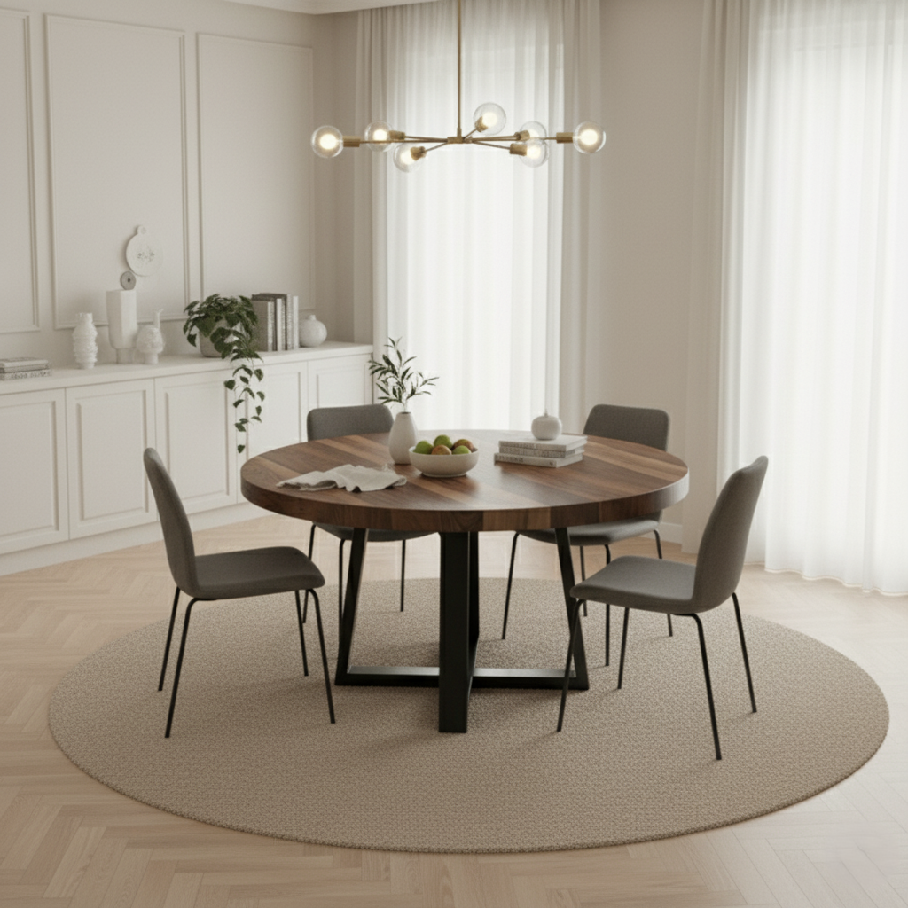 Table à manger élégante en hêtre - Naturel - 250 x 70 cm - Image 3