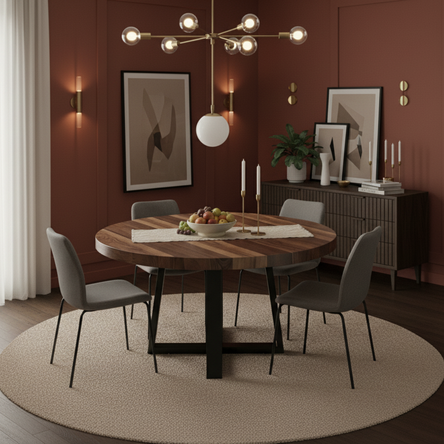 Table à manger élégante en hêtre - Naturel - 250 x 70 cm - Image 4