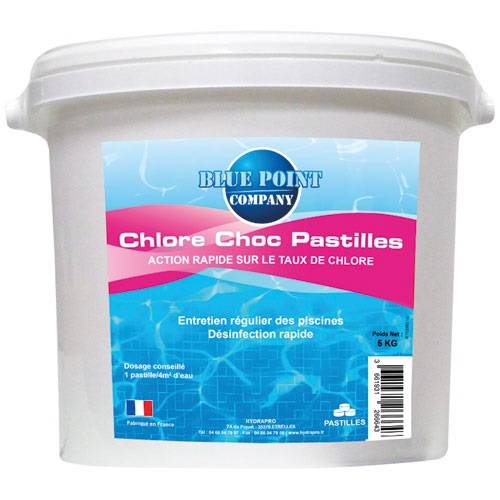 Chrole choc 5kg pastilles 20g 6201092 Blue Point Company - Imagen 1