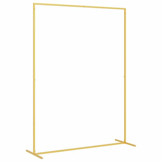 Arche de Cérémonie Acier Doré Design Carré Élégant pour Fêtes Mariages 150x200cm - ComfortXL Outdoor Living - Image 5