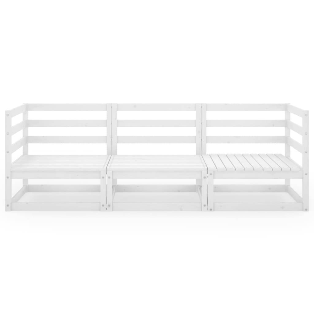 Prolenta Premium - Banc de jardin Blanc 70 X 70 cm - Prolenta Premium - Image 3