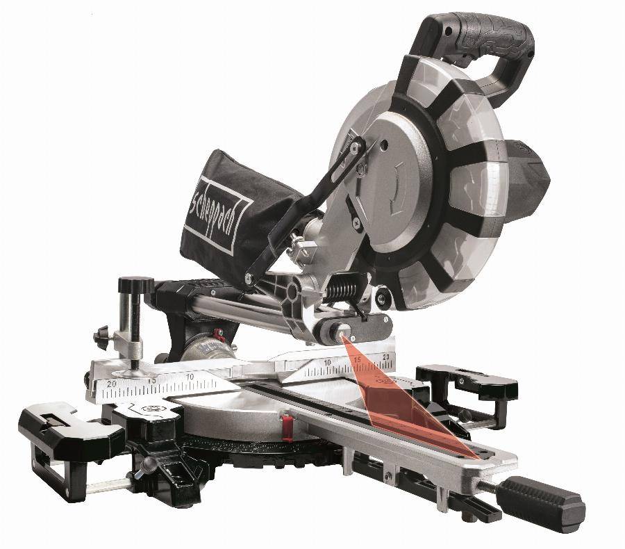Scheppach - Scie à onglet SAR254-90ATG - 2200 W Ø 254 mm - SCHEPPACH - Black édition - 58012149953