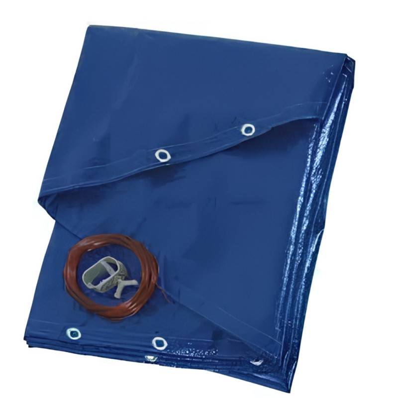 Ribimex - Bâche d'hivernage piscine hors sol Ronde - 140 g/m² D. 6,20 m
