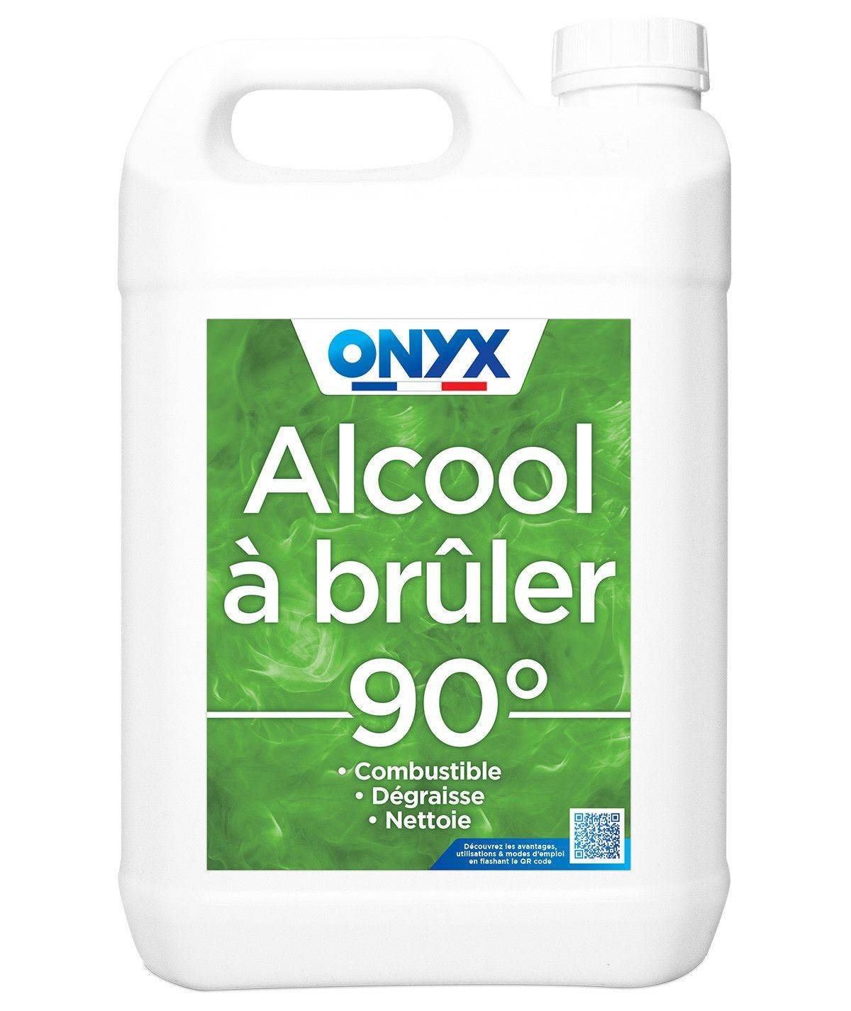 Onyx - Alcool à Brûler 90° (5 litres) | A02050504 - Onyx