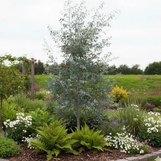 Eucalyptus Silverana®, Gommier cidre - Pot de 5L - 80/100 cm - Image 5