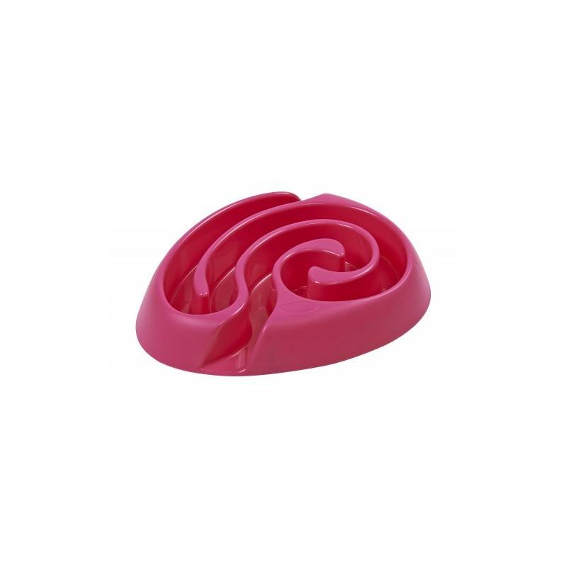 Gamelle anti glouton chien - Buster dogmaze - rose MOYEN / GRAND