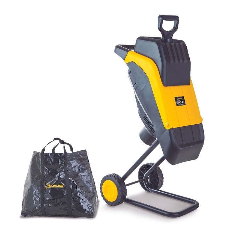 Garland - Broyeur de végétaux électrique GARLAND CHIPPER 100E-V20 - Coloris - Jaune