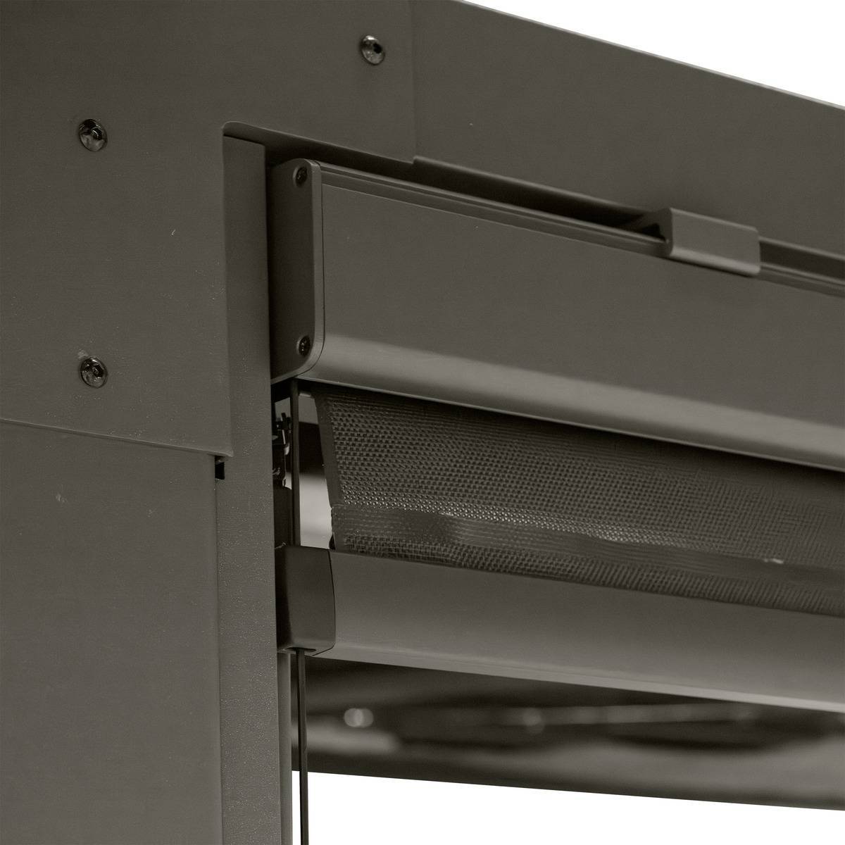 Hesperide - Store pour pergola "Enolie" ardoise 4X3,5m Hespéride - Imagen 3