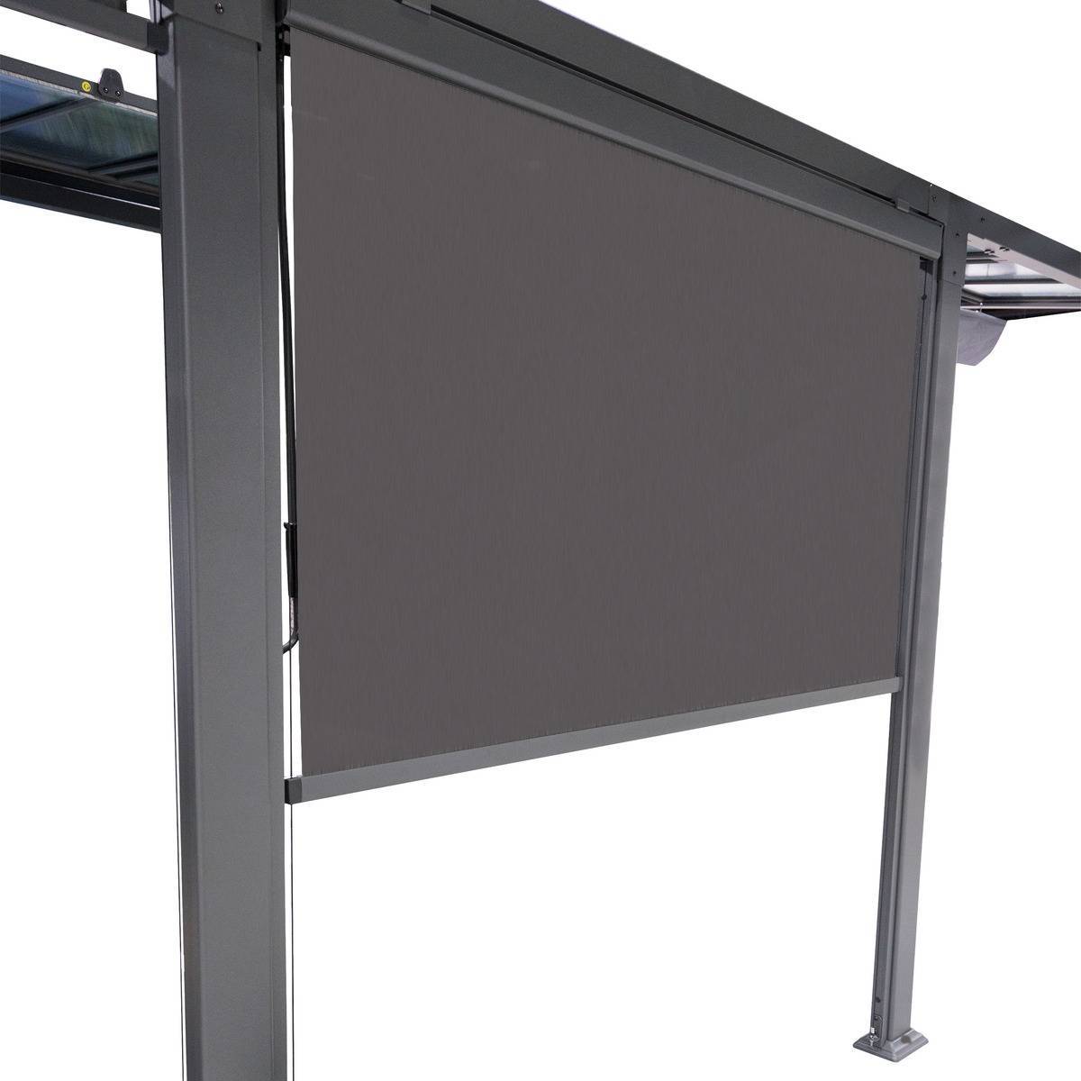 Hesperide - Store pour pergola "Enolie" ardoise 4X3,5m Hespéride - Imagen 2