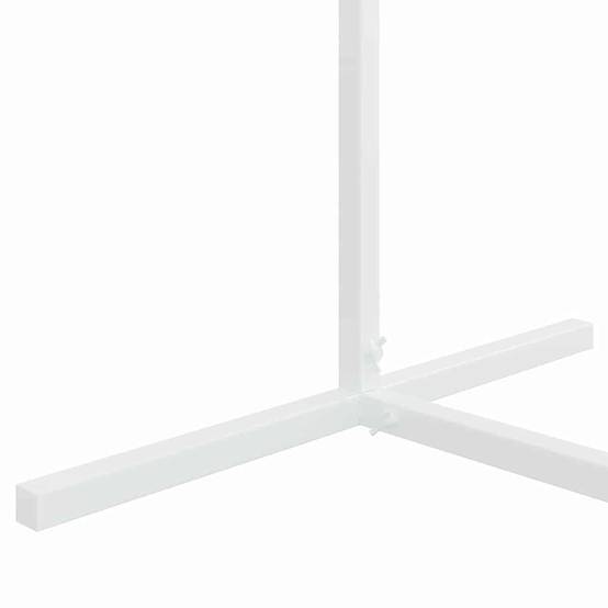 Arche de Mariage Carrée Acier Blanc Structure Moderne pour Cérémonie 150x200cm - ComfortXL Outdoor Living - Image 7