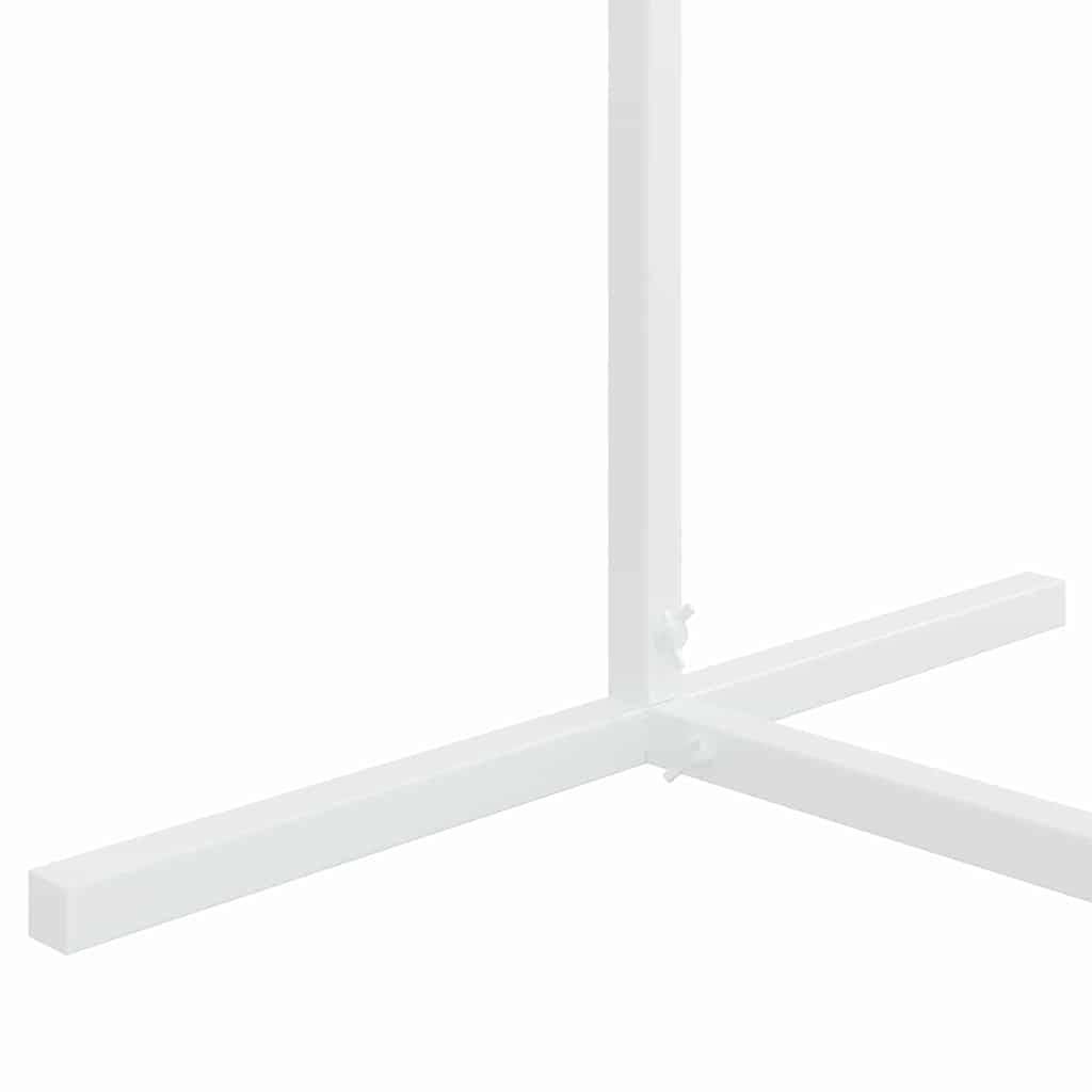 Arche de Mariage Carrée Acier Blanc Structure Moderne pour Cérémonie 150x200cm - ComfortXL Outdoor Living - Image 7
